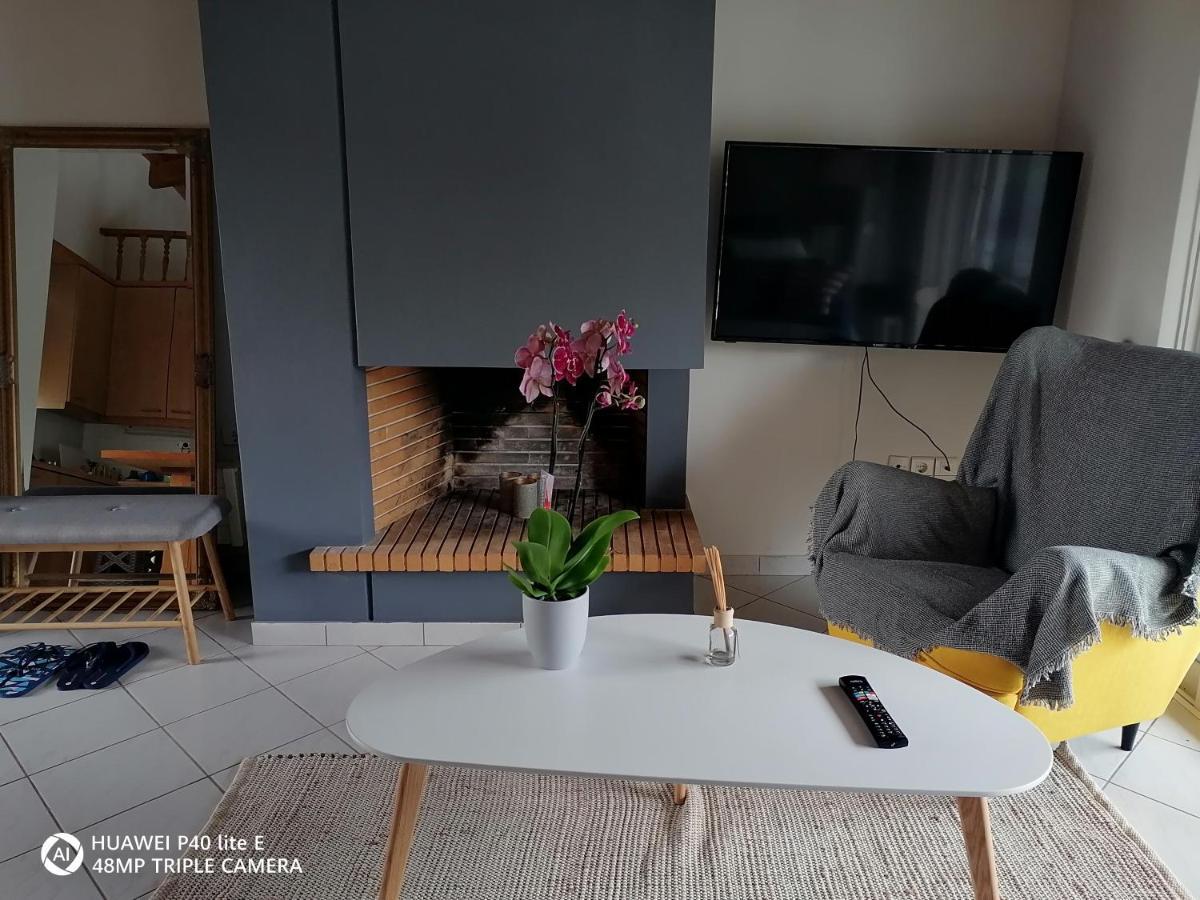 Beach N Fun Bbq Fireplace Saronida Extérieur photo